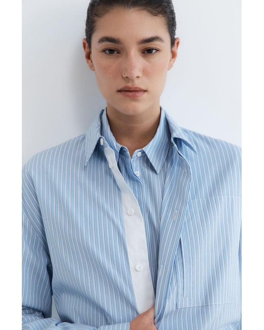St. Agni Blue Classic Shirt