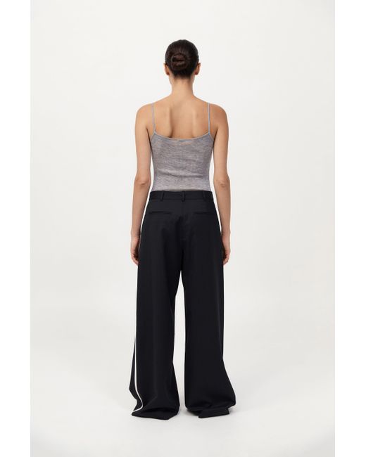 St. Agni Blue Side Stripe Homme Pant