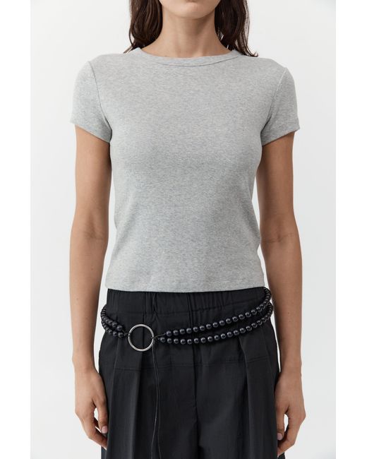 St. Agni White Organic Cotton Baby Tee