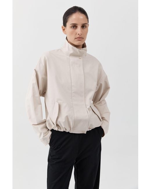 St. Agni Natural Pre-Order: Canvas Flight Jacket