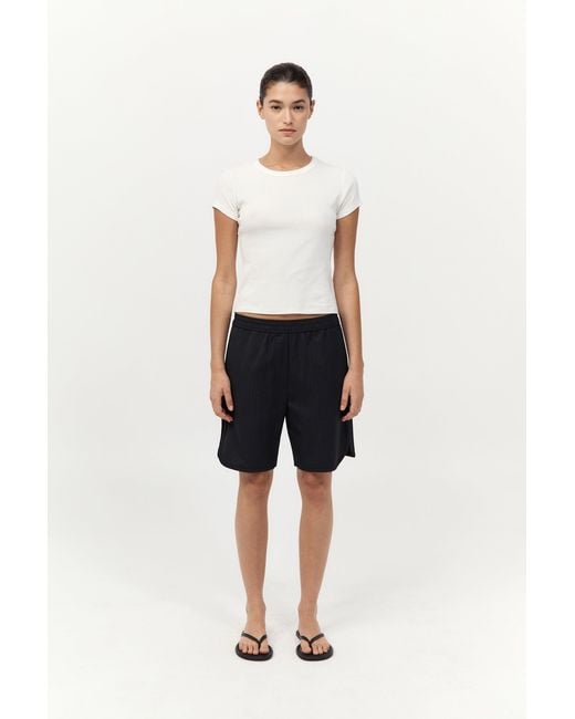 St. Agni Natural Tailored Active Shorts