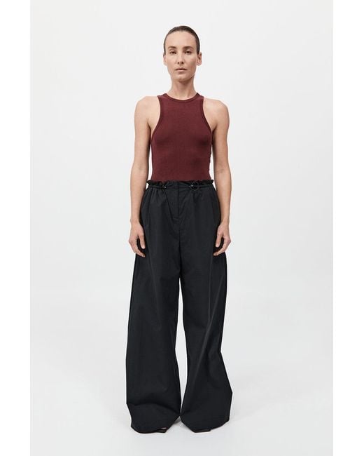 St. Agni Multicolor Petit Paperbag Waist Pants