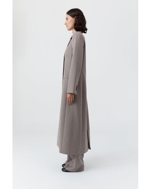 St. Agni Gray Oupa Tailored Coat