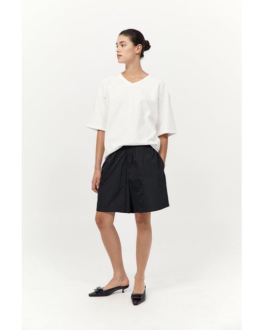 St. Agni White Organic Cotton Match Tee