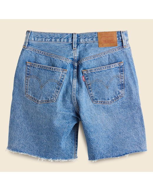 Levi's Premium Cotton 501 90's Jean Short - Drew Me In (mid Indigo) in Blue  | Lyst
