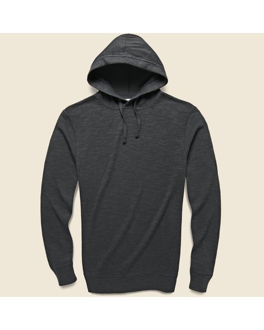 faherty slub cotton hoodie