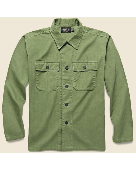 rrl military shirt