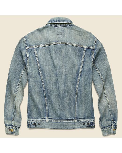 RRL Indigo Denim Jacket - Leeland Wash 