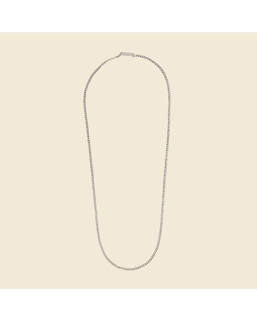 Miansai 3mm Cuban Chain Necklace 