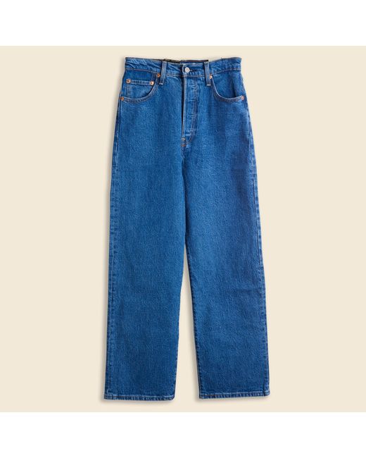 Levi's Premium Ribcage Straight Ankle Jean - Jazz Pop in Blue | Lyst