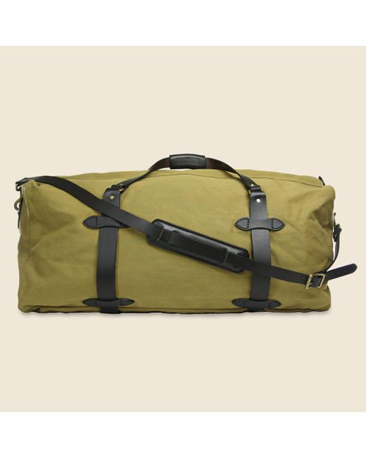 Filson Cotton Large Duffle Bag in Green for Men - Lyst