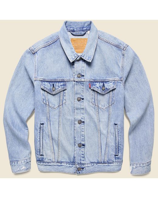Denim Trucker Jacket - Coffee Shop 