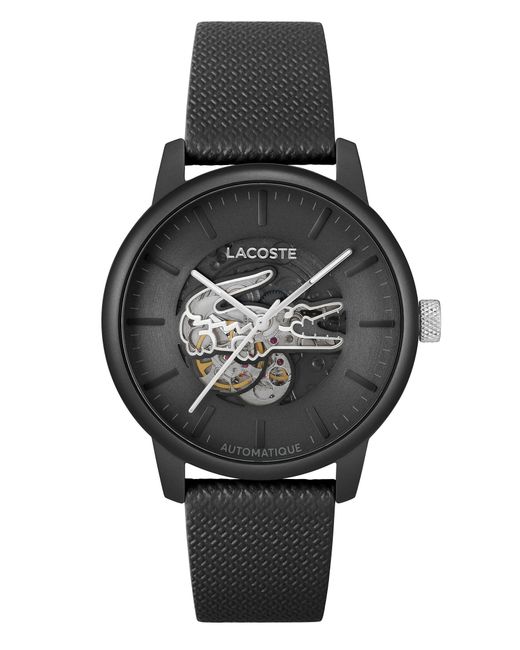 Lacoste Black 12.12 Automatic Watch for men