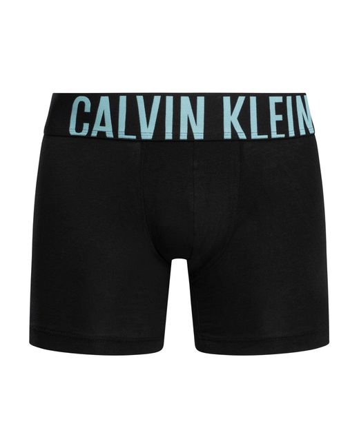 Calvin Klein Black 3 Pack Intense Power Boxer Briefs for men