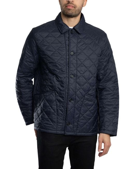 Barbour Blue Tyne Liddesdale Quilted Jacket for men