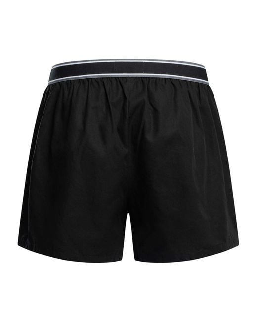 Lacoste Black 3 Pack Woven Boxers for men