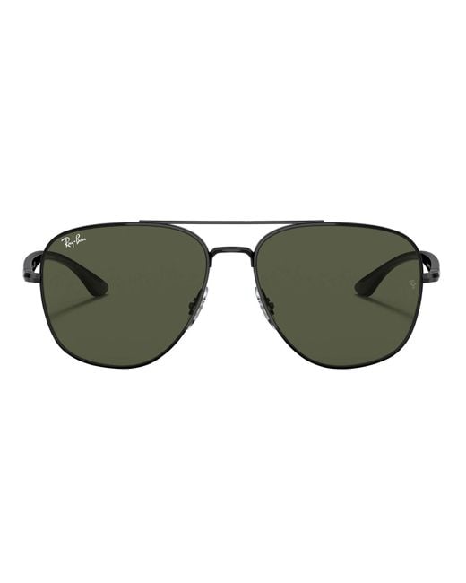 Ray-Ban Green Rb3683 Square Sunglasses for men