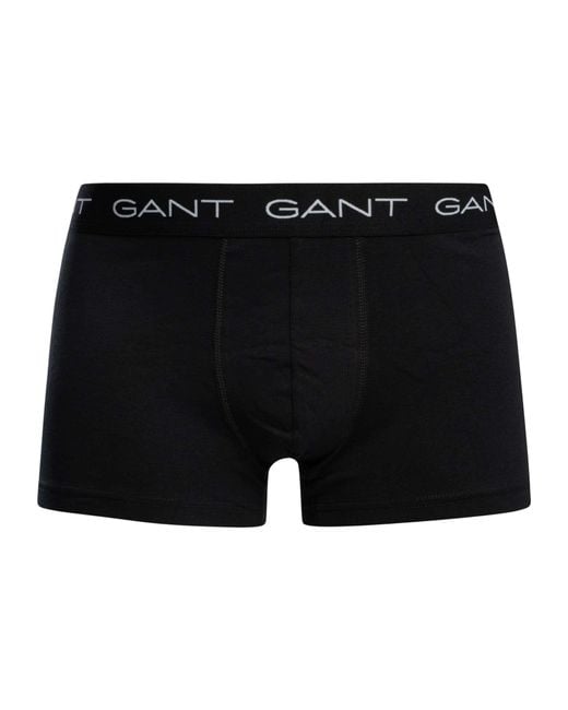 Gant Black 7 Pack Trunks for men