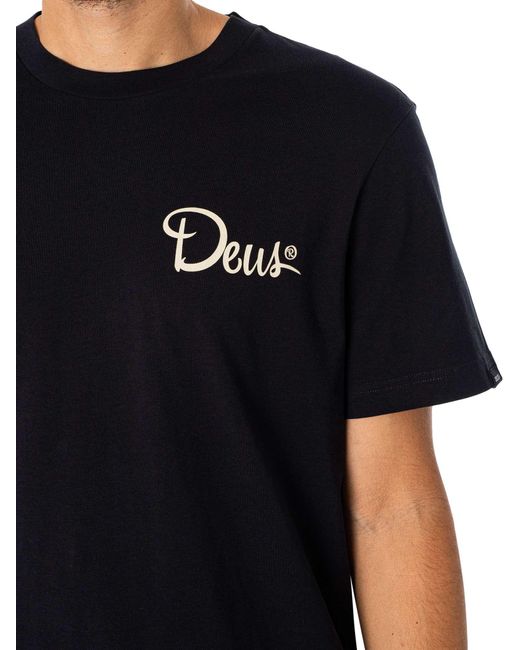 Deus Ex Machina Black Hefferlump T-shirt for men