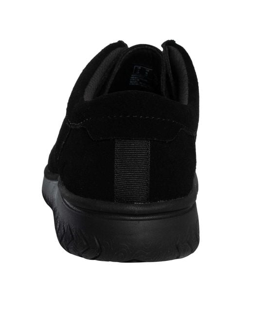 Clarks Black Relaxlite Low Suede Shoes for men