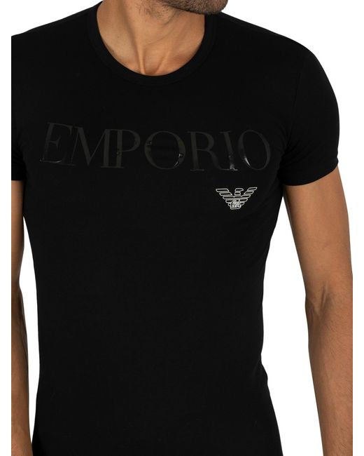 Emporio Armani Stretch Cotton Crew 