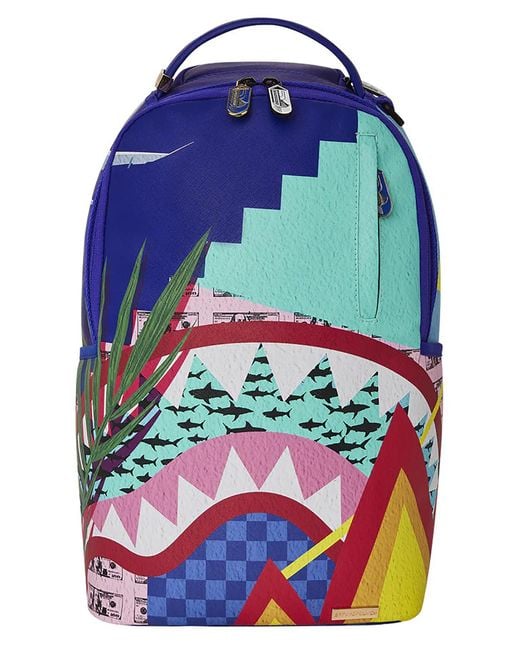 Sprayground Blue South Beach Backpack for men