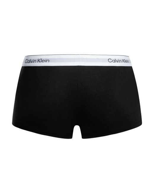 Calvin Klein Gray 3 Pack Icon Low Rise Trunks for men