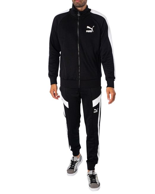 PUMA Black Sport Track Joggers for men