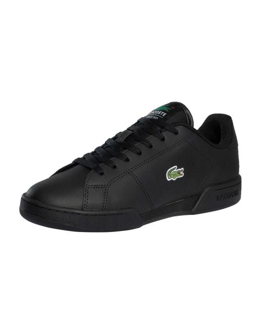 Lacoste Black Carnaby Cup 125 2 Sma Leather Trainers for men
