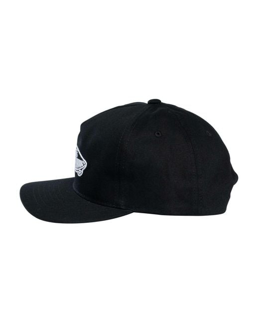 Vans Black Classic Snapback Cap for men