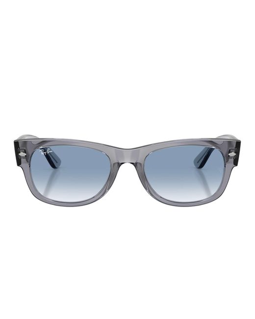 Ray-Ban Blue Mega Wayfarer Sunglasses for men
