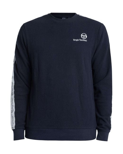 Sergio Tacchini Blue Delman Sweatshirt for men