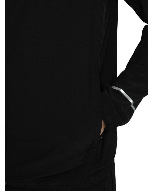EA7 Black Lightweight Logo Jacket for men