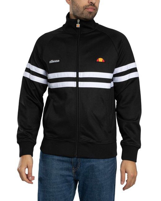 Ellesse Black Rimini Track Jacket for men