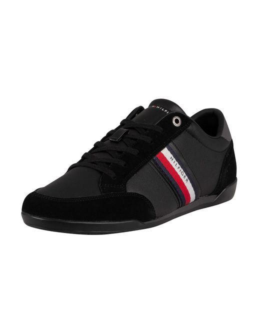 tommy hilfiger black shoes