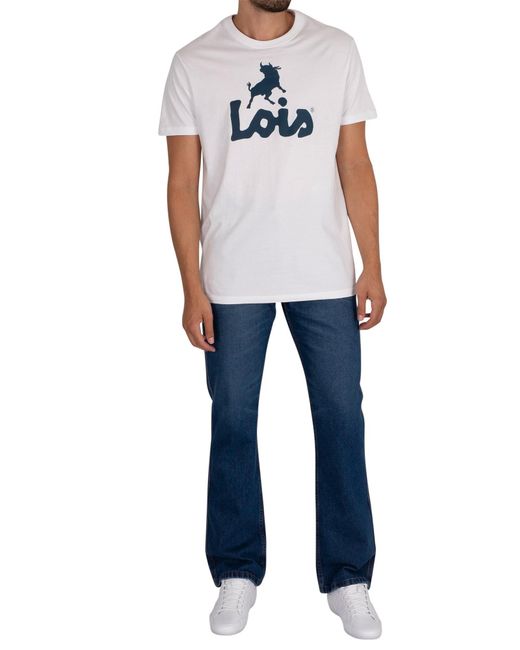 Lois Blue Dario Boot Jeans for men