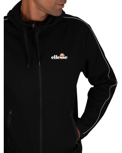 ellesse zip up hoodie