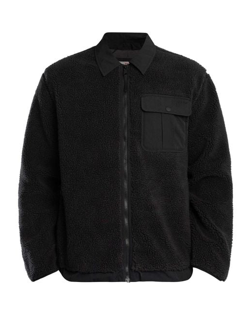 Levi's Black Joonie Sherpa Jacket for men