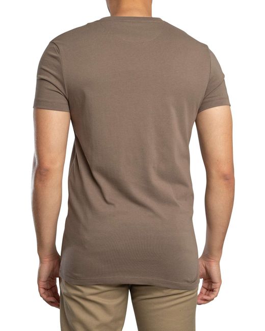 Timberland Gray Dunstan River Slim T-shirt for men