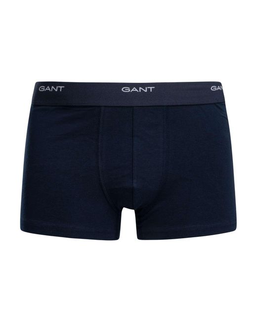 Gant Blue 3 Pack Core Trunks for men