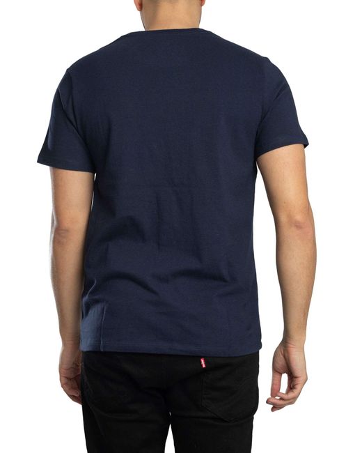 Levi's Blue Original T-shirt for men