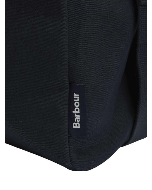 Barbour Blue Cascade Flight Bag for men