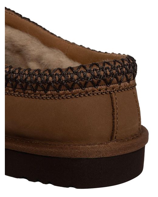 Ugg Brown Tasman Ii Nubuck Slippers for men