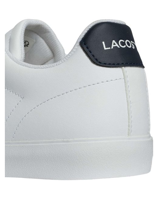 Lacoste White Lerond Set 225 2 Cma Leather Trainers for men
