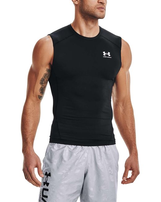 Under Armour Blue Heatgear Compression Baselayer Vest for men