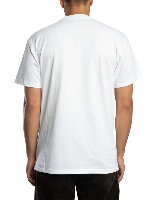 Carhartt White American Script T-shirt for men