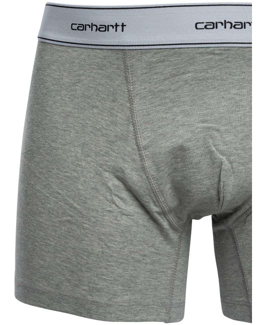 Carhartt Gray 2 Pack Cotton Trunks for men