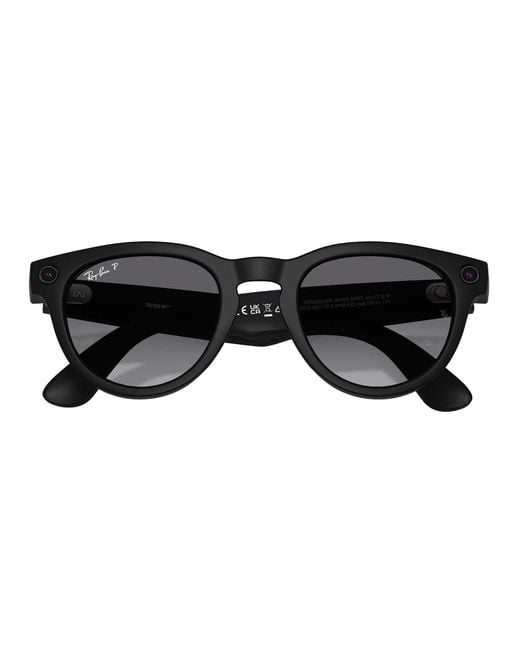 Ray-Ban Black Headliner Meta Gen 2 Sunglasses for men