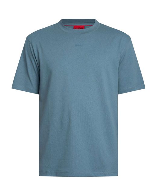 HUGO Blue Dapolino T-shirt for men