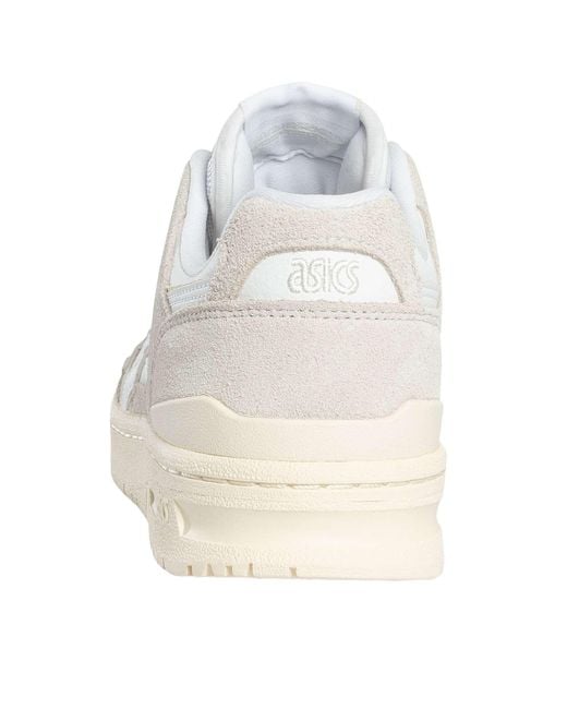 Asics White Ex39 Leather Suede Trainers for men